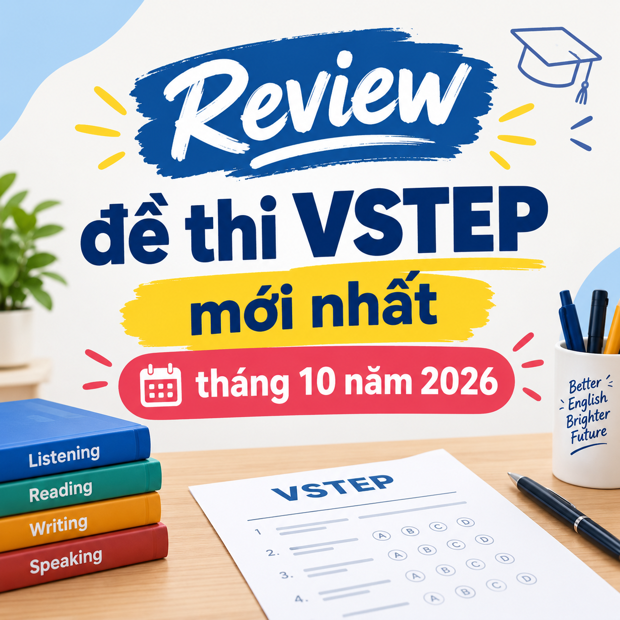 REVIEW ĐỀ THI VSTEP MỚI NHẤT ĐẦU THÁNG 10